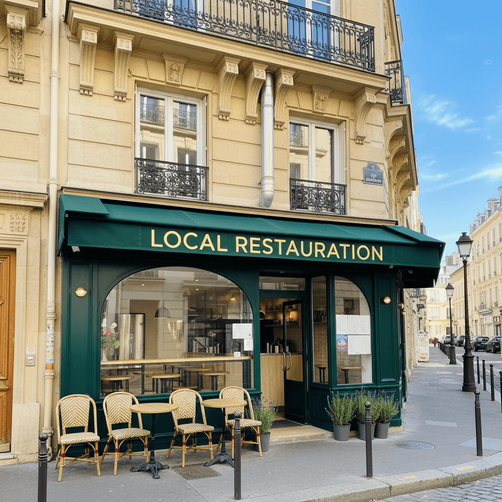 Local Restauration avec Conduit de Cheminée à Épinay - Image 1