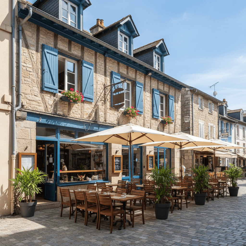Restaurant à Saint-Jean-De-Luz : terrasse - licence IV - Image 1