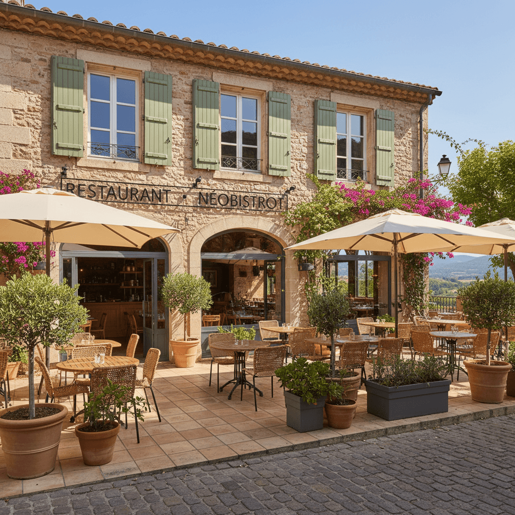 Restaurant 100m² à Perpignan : terrasse - extraction - Image 1