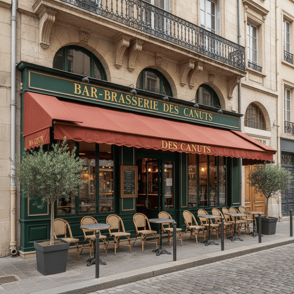 Bar-brasserie 70m² à Lyon : terrasse - licence IV