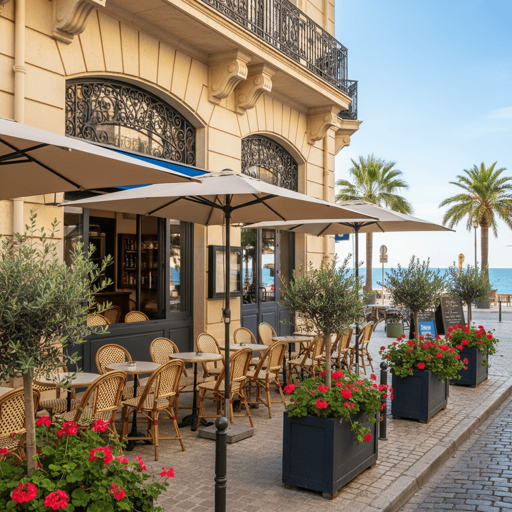 Restaurant 330m² à Marseille : terrasse - licence IV - Image 1