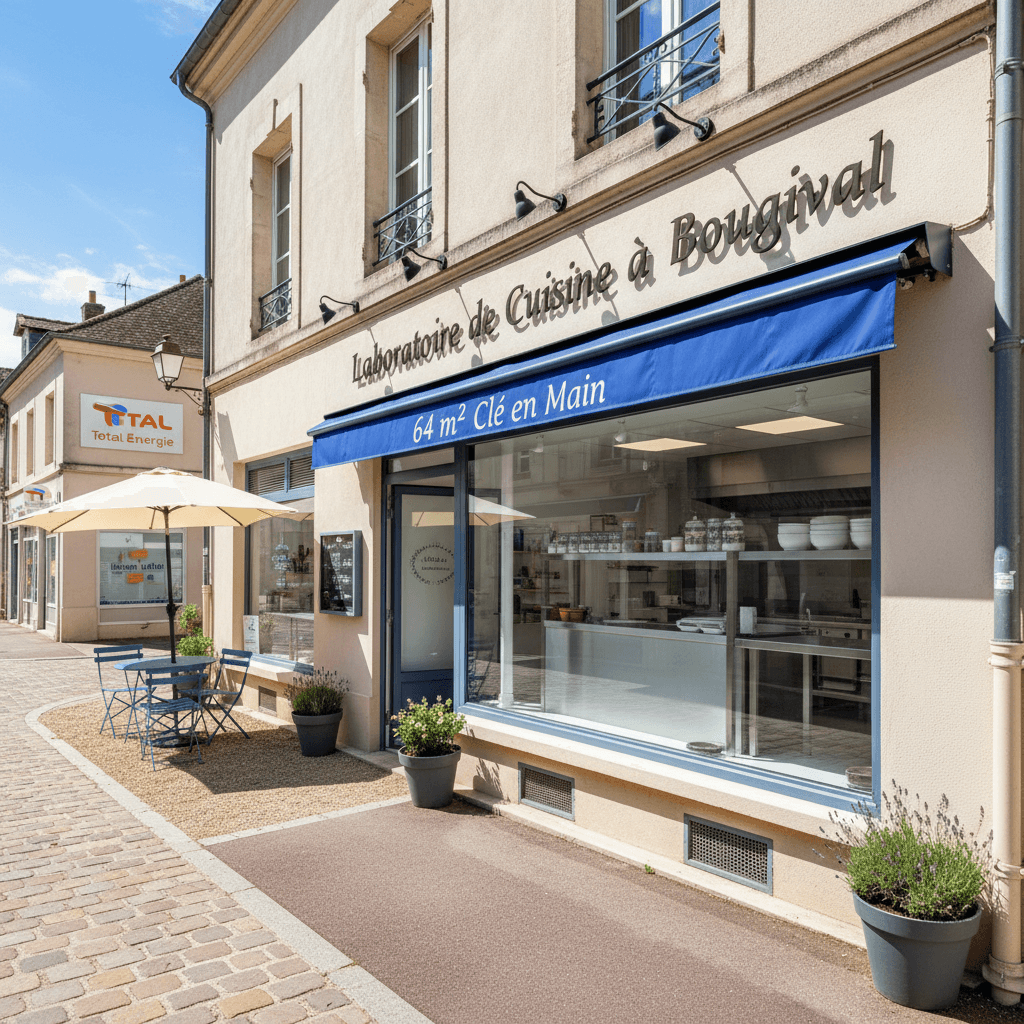 Laboratoire de Cuisine à Bougival – 64 m² Clé en Main - Image 1