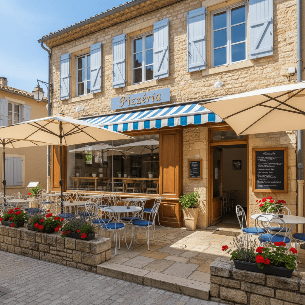 Fast-food 100m² à Vaison-La-Romaine : terrasse - Image 1