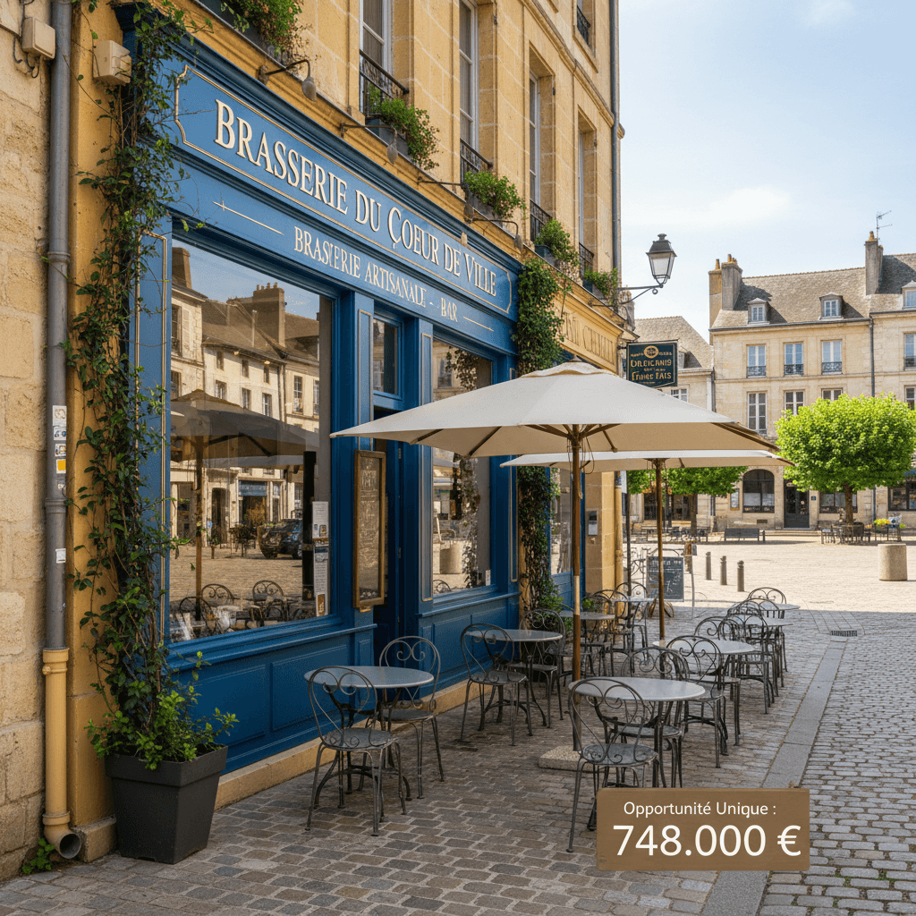 Bar-brasserie à Périgueux : terrasse - licence IV - Image 1