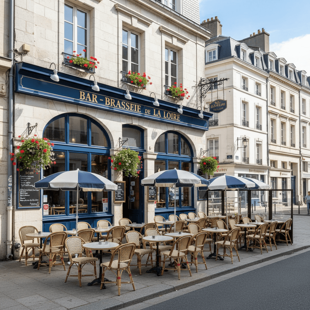 Bar-brasserie 70m² à Nantes : terrasse - licence IV - Image 1