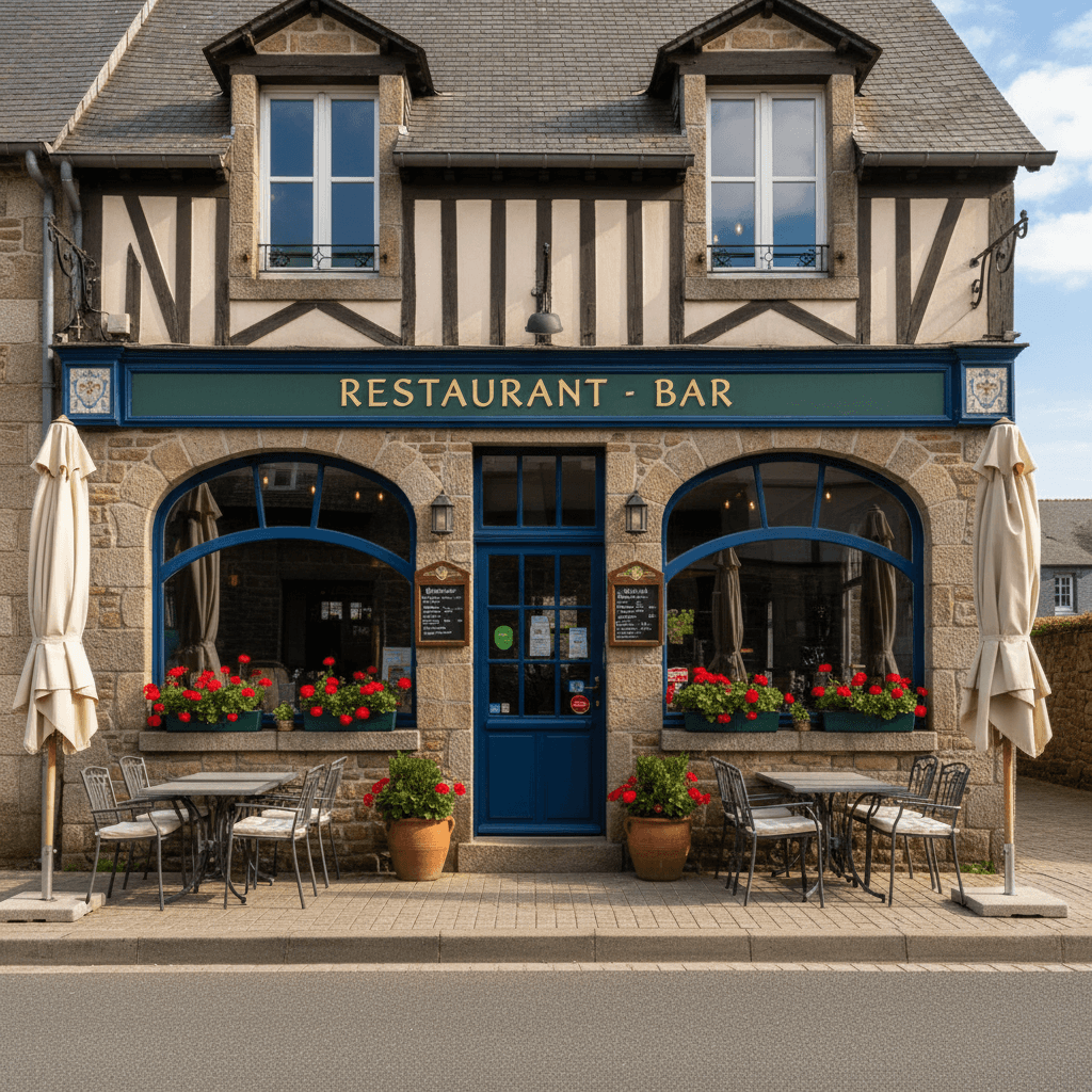 Restaurant 229m² à Theix-Noyalo : terrasse - licence IV - Image 1