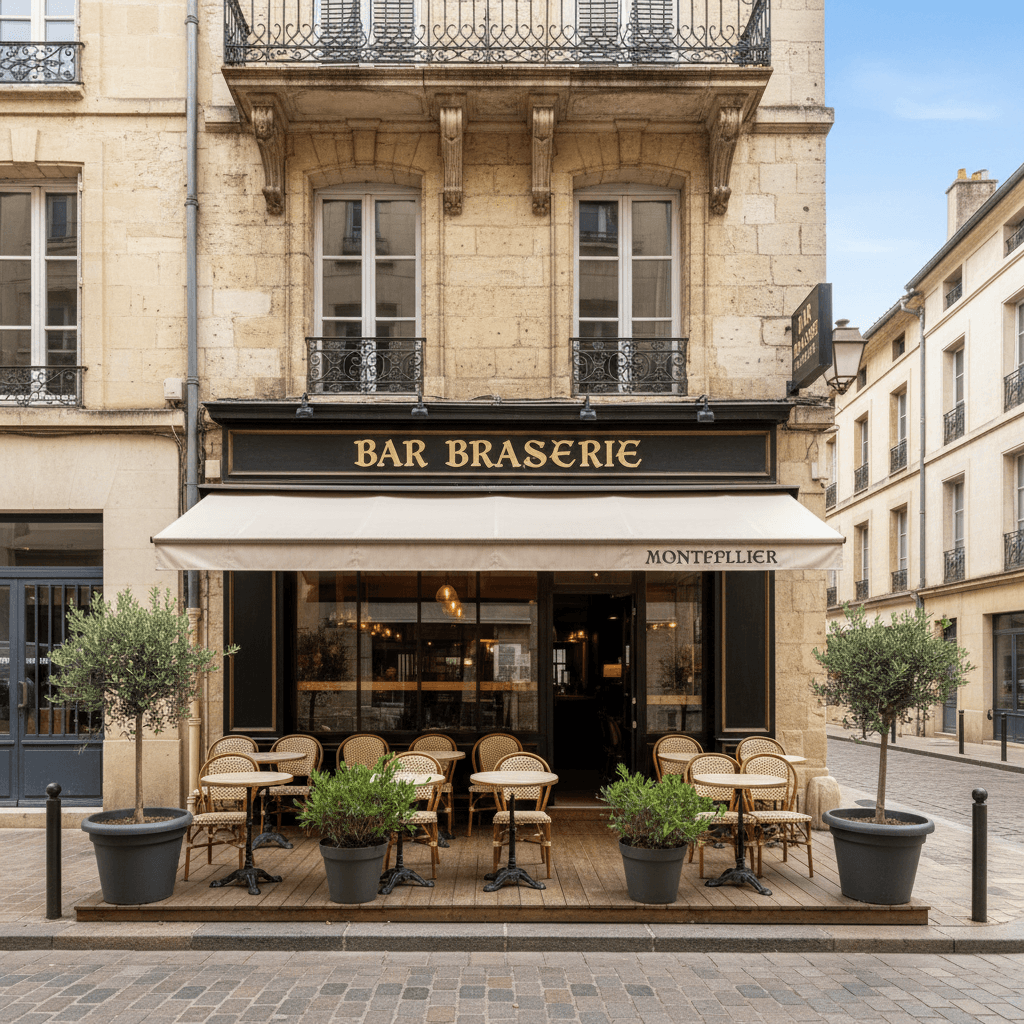 Bar-brasserie 65m² à Montpellier : licence IV - Image 1