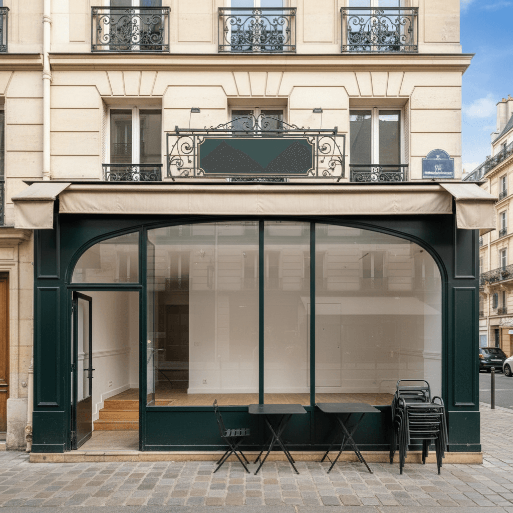 Local vide 150m² à Paris
