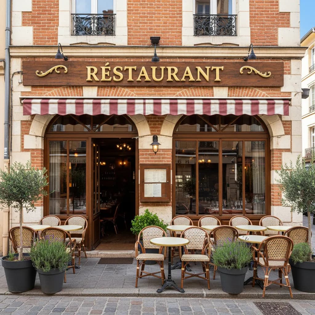 Restaurant 50m² à Toulouse : terrasse - extraction - Image 1