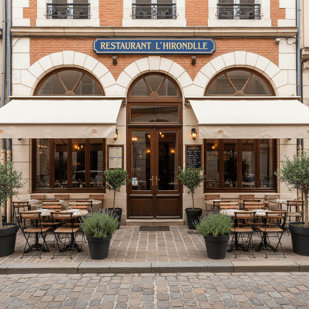 Restaurant 260m² à Toulouse : terrasse - extraction - Image 1