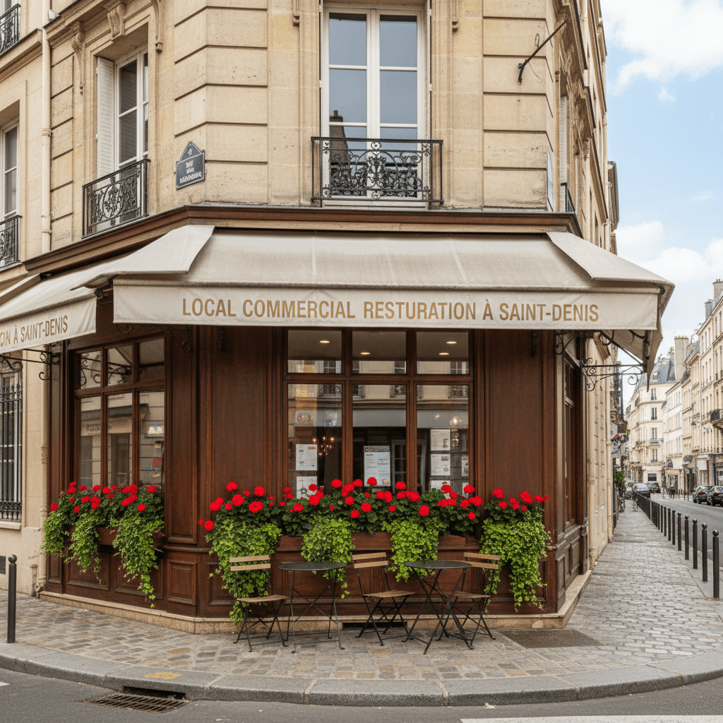 Murs et fonds 96m² à Saint-Denis - Image 1