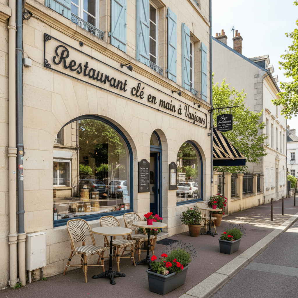 Restaurant 10 couverts à Vaujours - Image 1