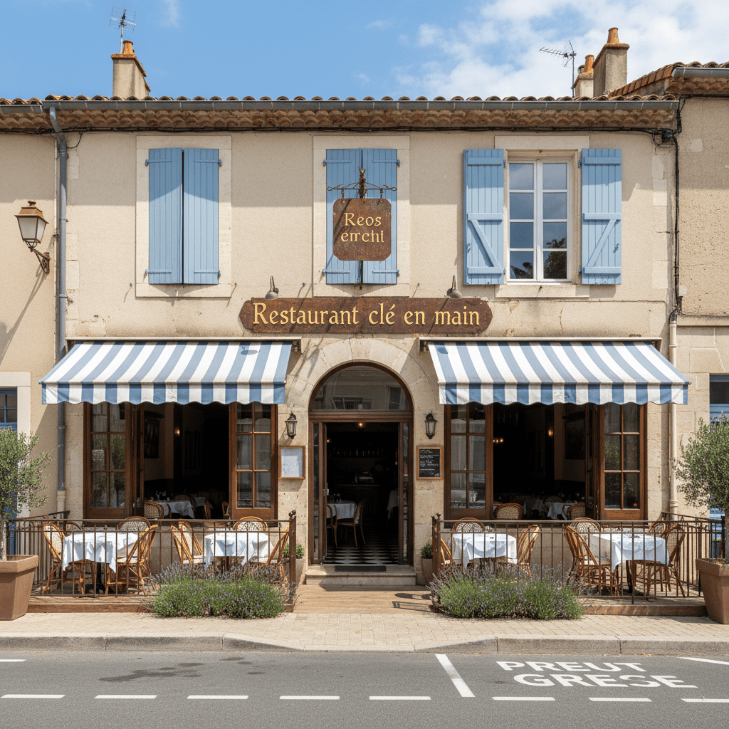 Restaurant 235m² à Lézignan-Corbières : terrasse - licence IV - Image 1