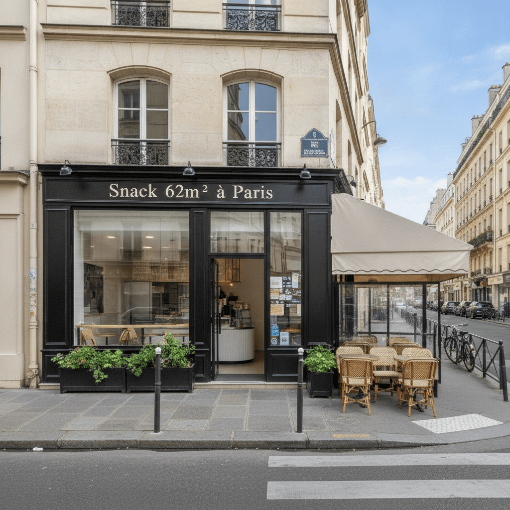 Snack 62m² à Paris
