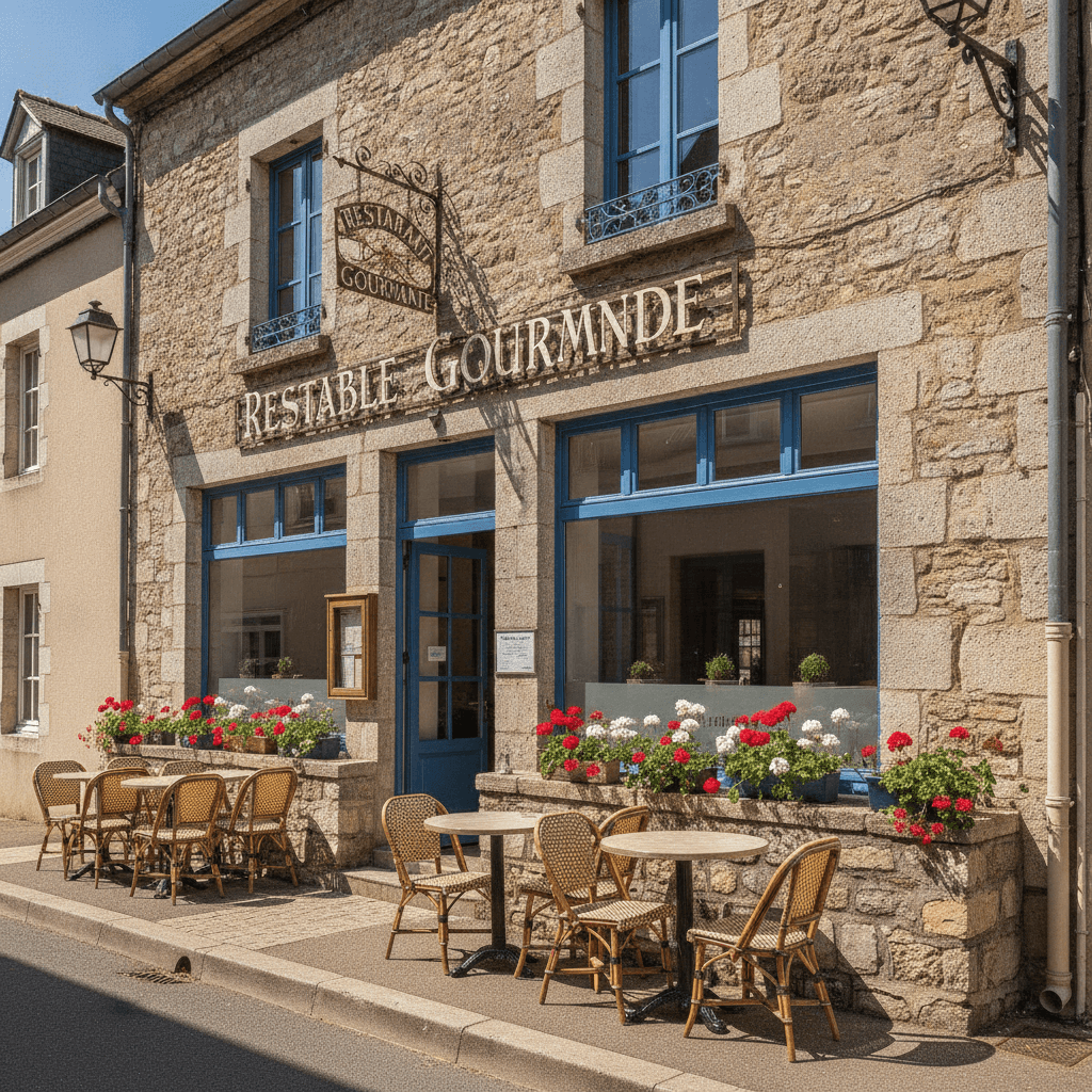Restaurant 300m² à Chalamont : terrasse - licence IV - Image 1