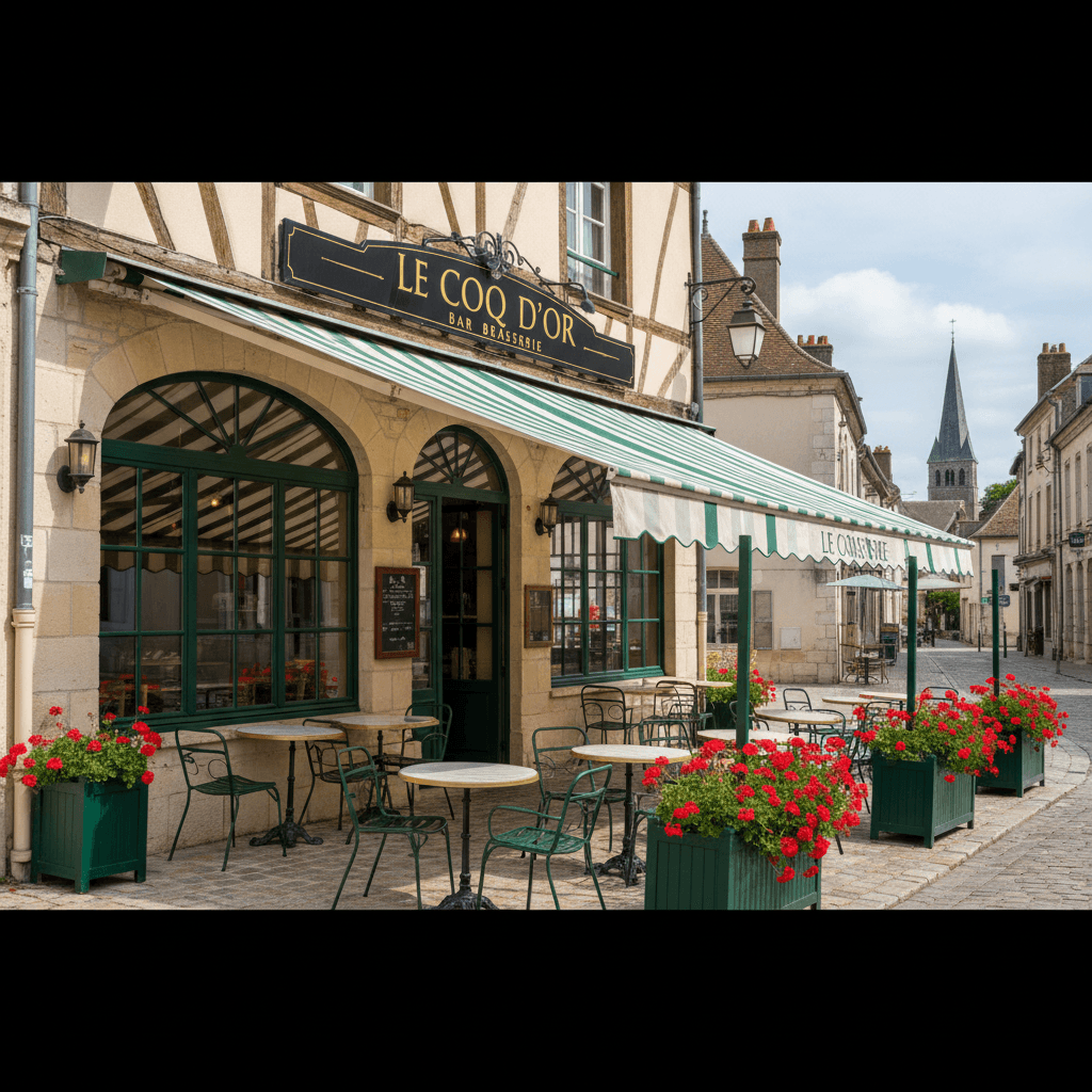 Bar-brasserie 177m² à Vonnas : terrasse - licence IV - Image 1