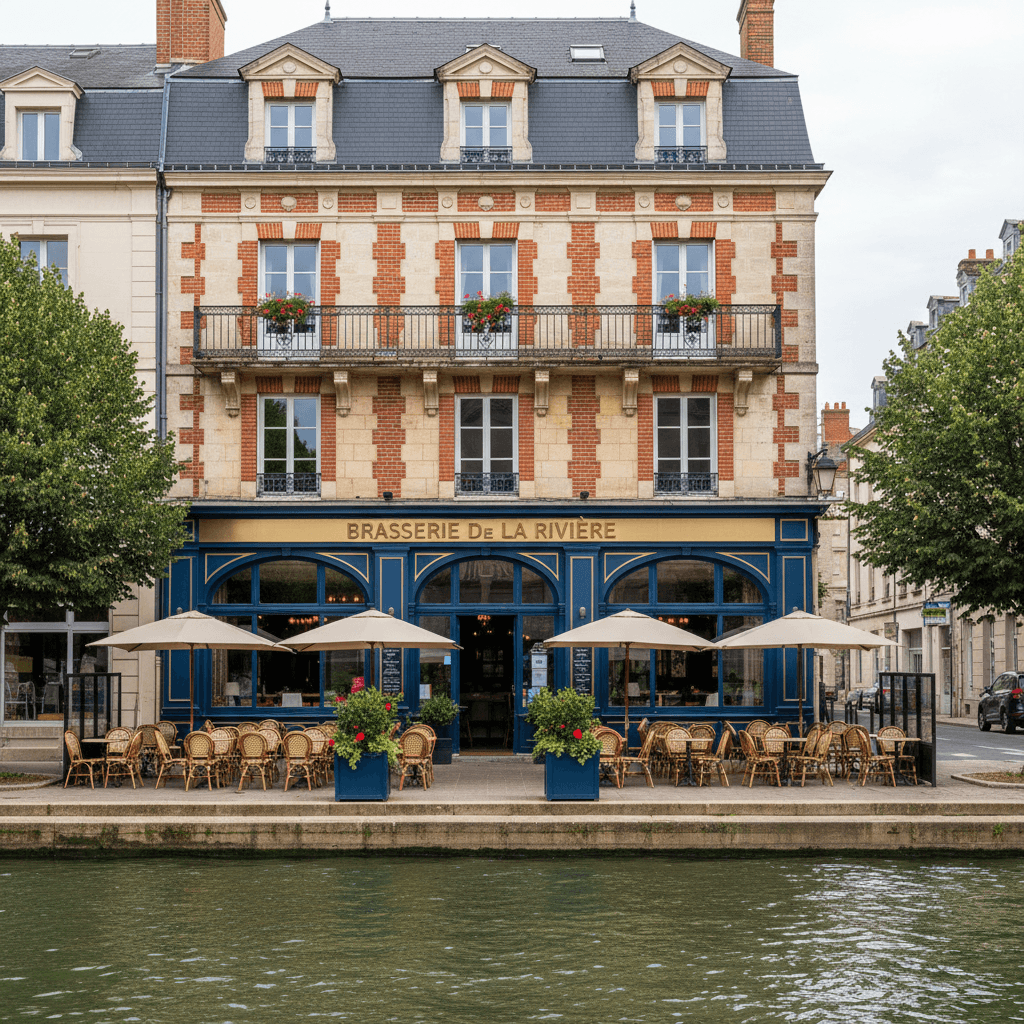 Bar-brasserie 1320m² à Vichy : terrasse - licence IV - Image 1