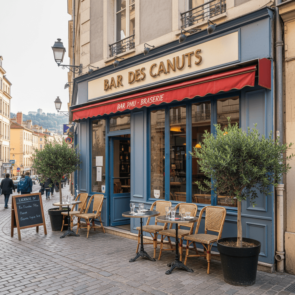 Bar-brasserie 100m² à Lyon : licence IV