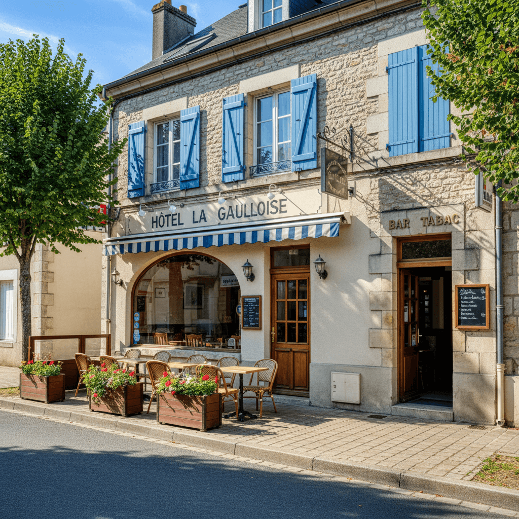 Restaurant 800m² à Neau : terrasse - licence IV - Image 1