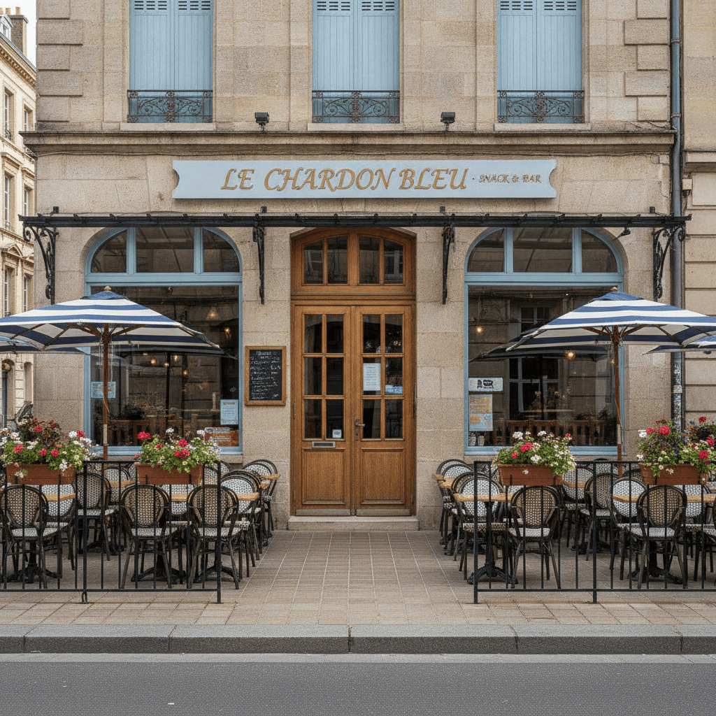 Snack 150m² à Reims : terrasse - licence IV