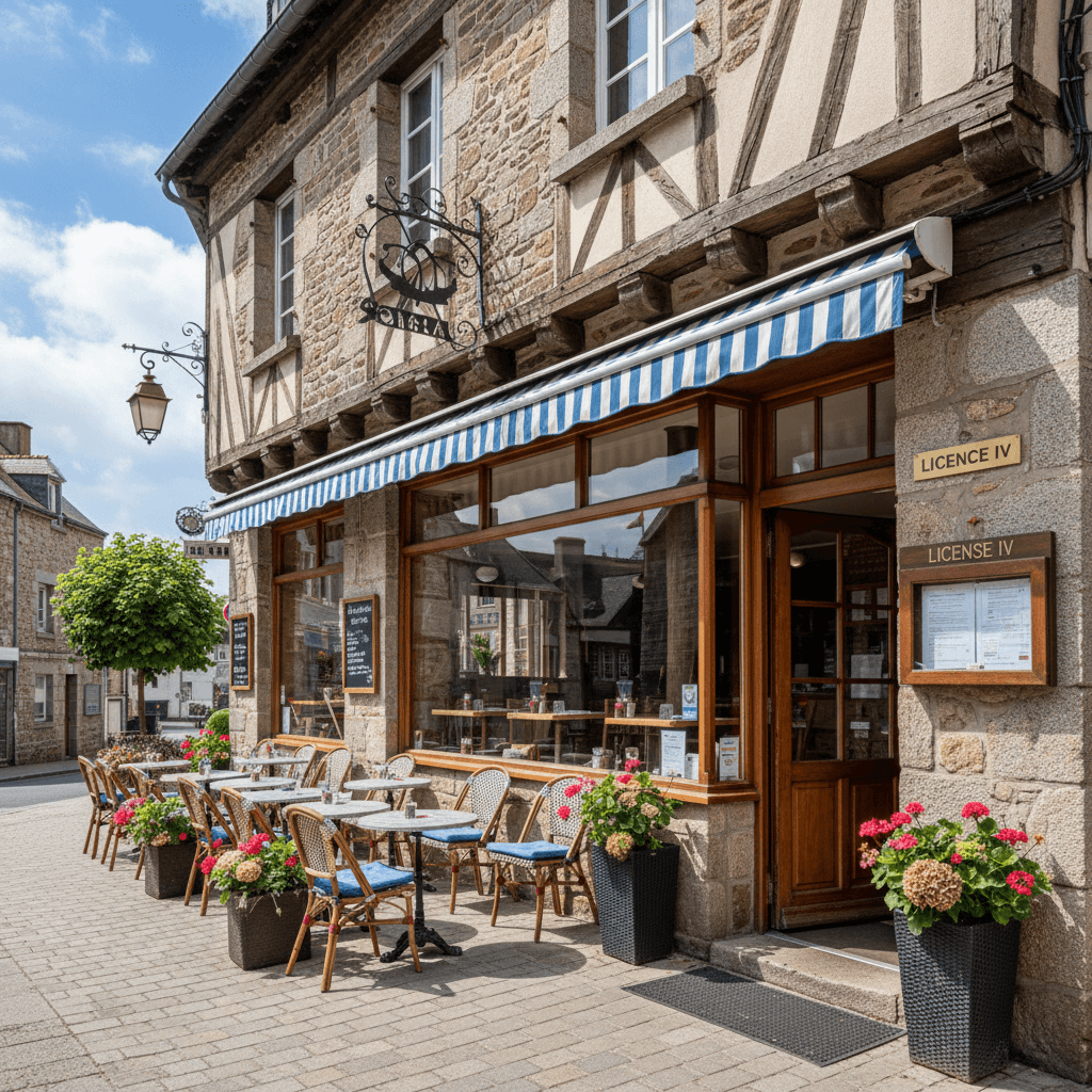 Restaurant à Quimper : terrasse - licence IV - Image 1