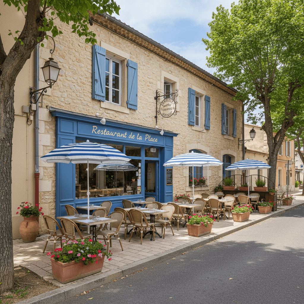 Restaurant 215m² à La Calmette : terrasse - licence IV
