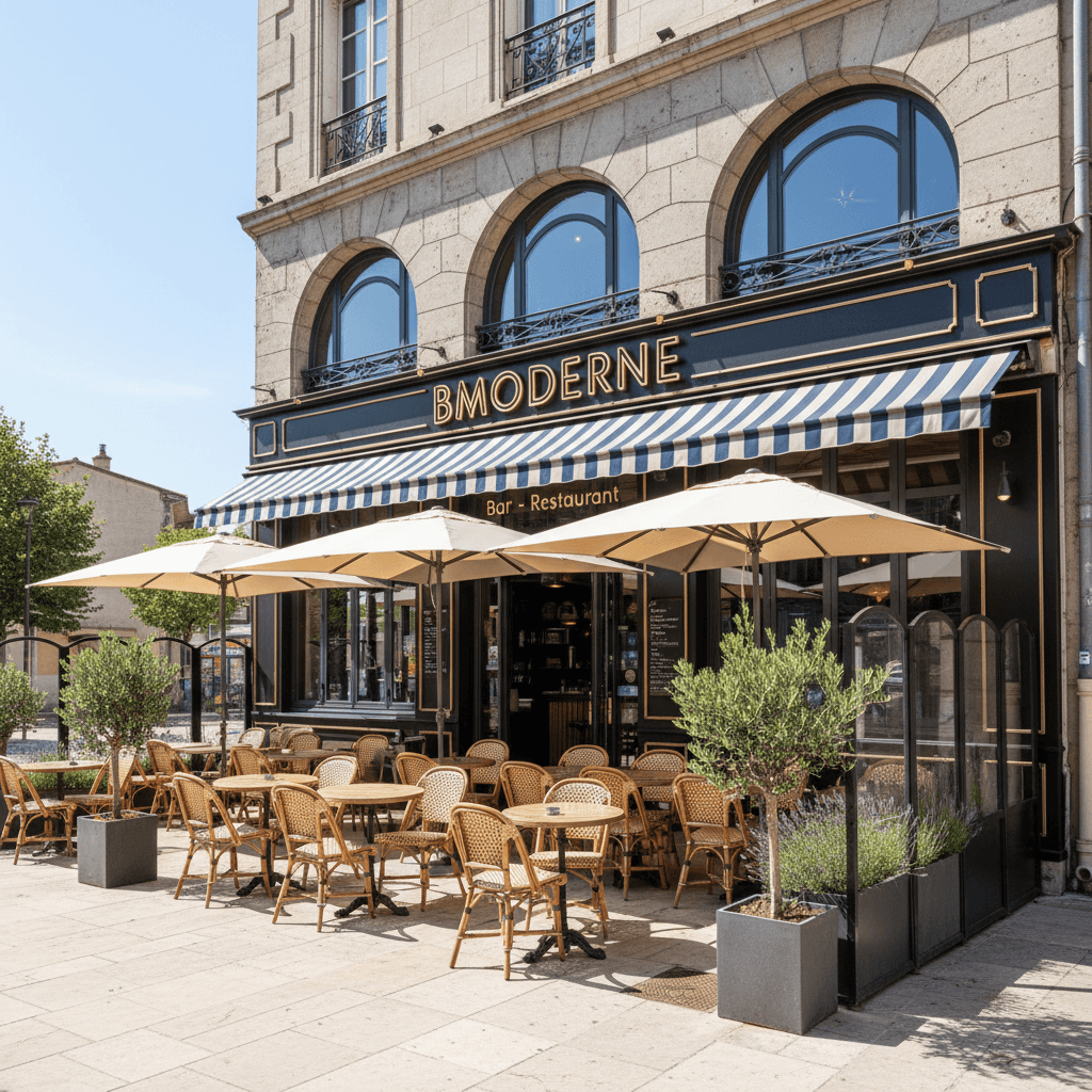 Bar-brasserie 650m² à Saint-Jean-De-Védas : terrasse - licence IV - Image 1