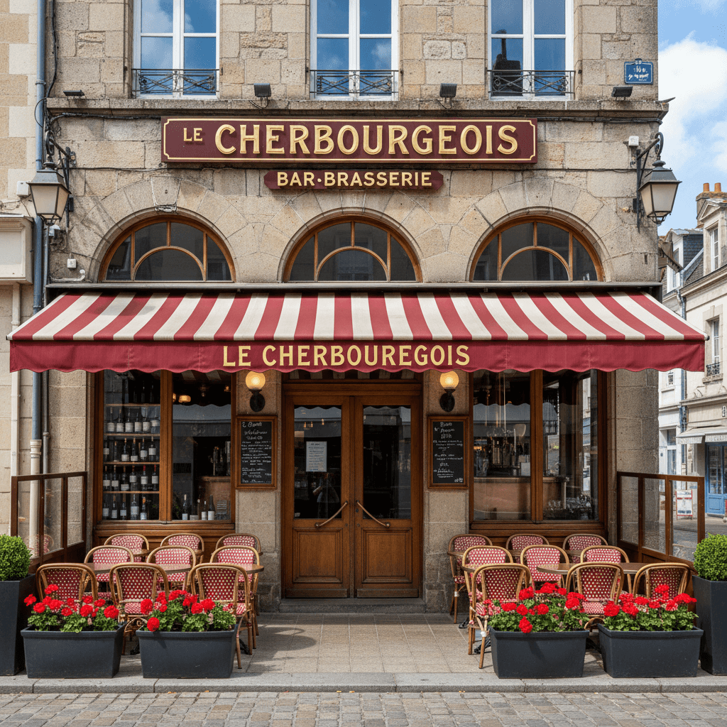Bar-brasserie à Cherbourg-En-Cotentin : terrasse - licence IV - Image 1