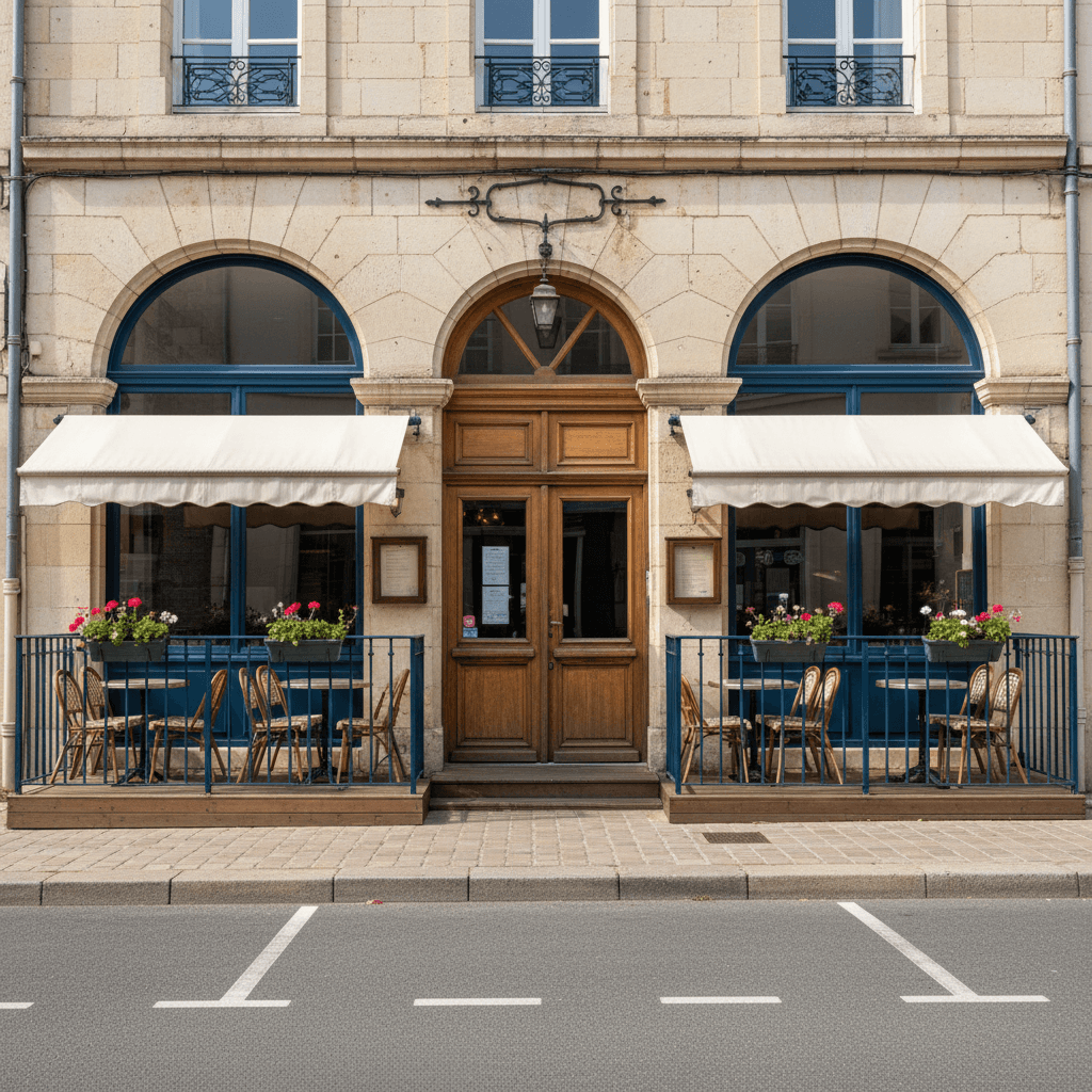 Restaurant à La Rochelle : terrasse - licence IV - Image 1