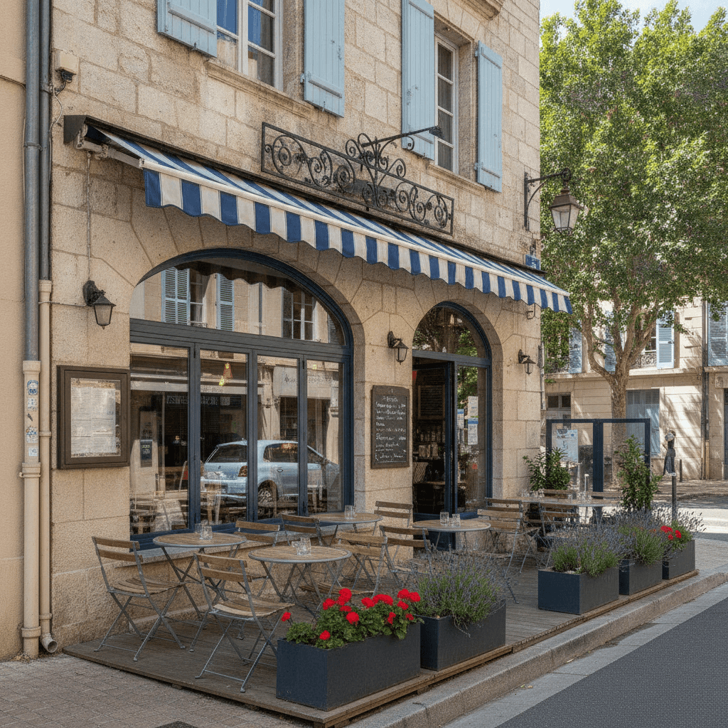 Restaurant 48m² à Toulon : terrasse