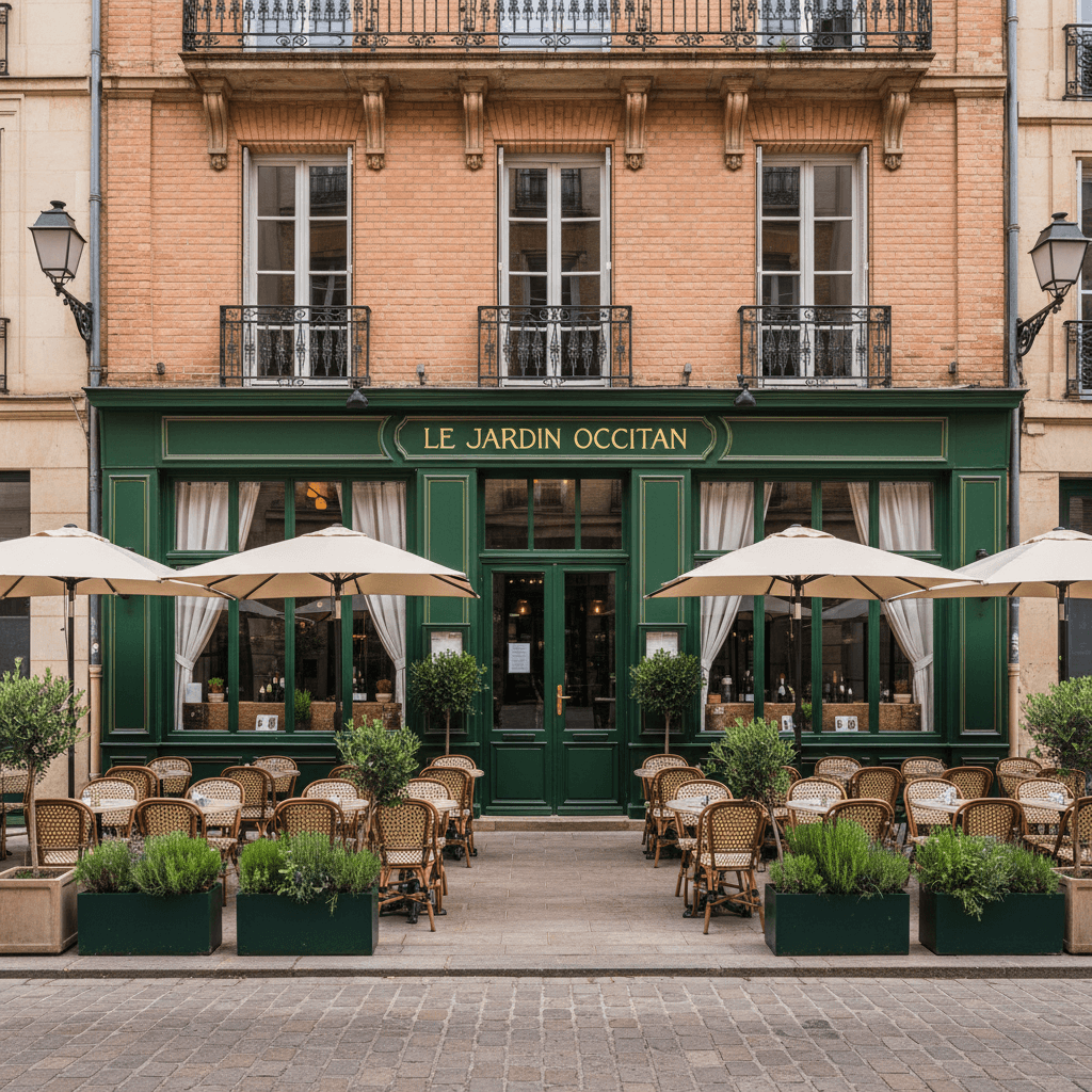 Restaurant 400m² à Toulouse : terrasse - licence IV