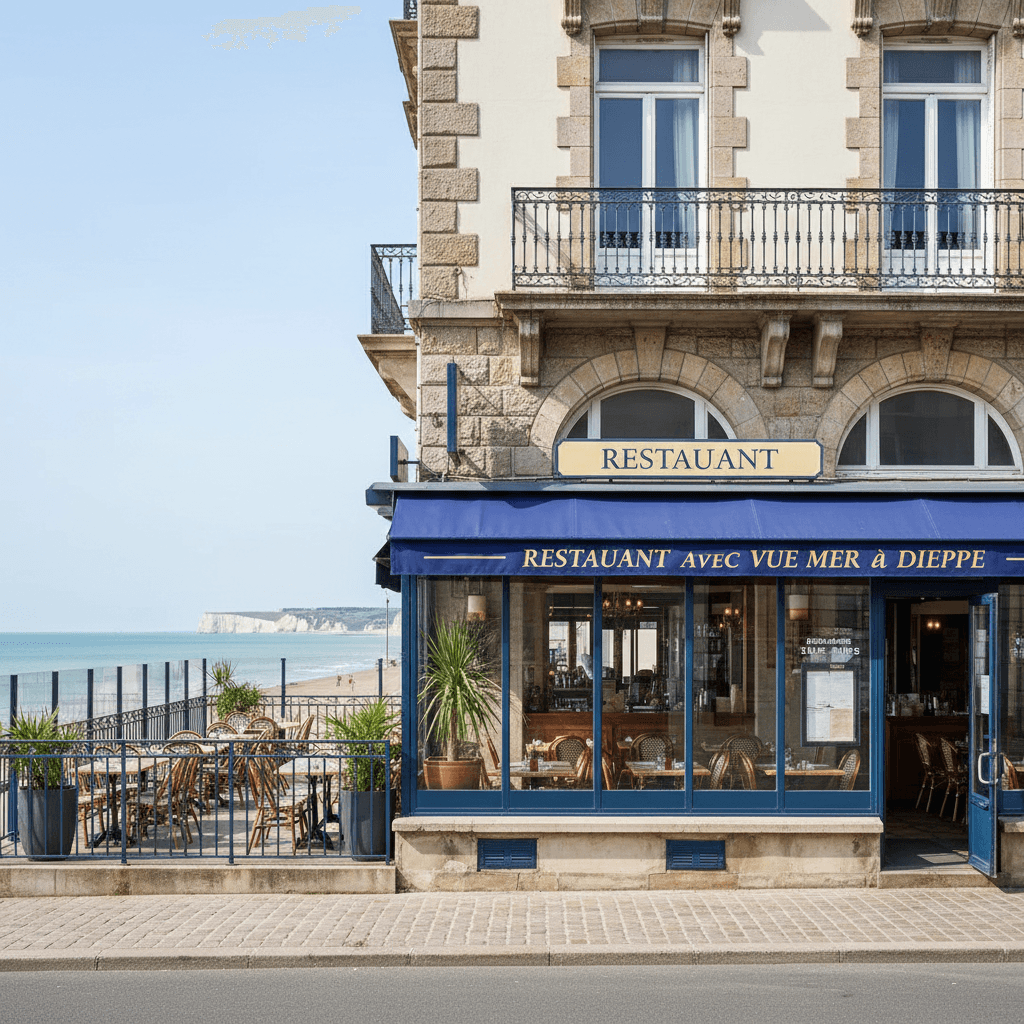 Restaurant 250m² à Dieppe : terrasse - licence IV - Image 1