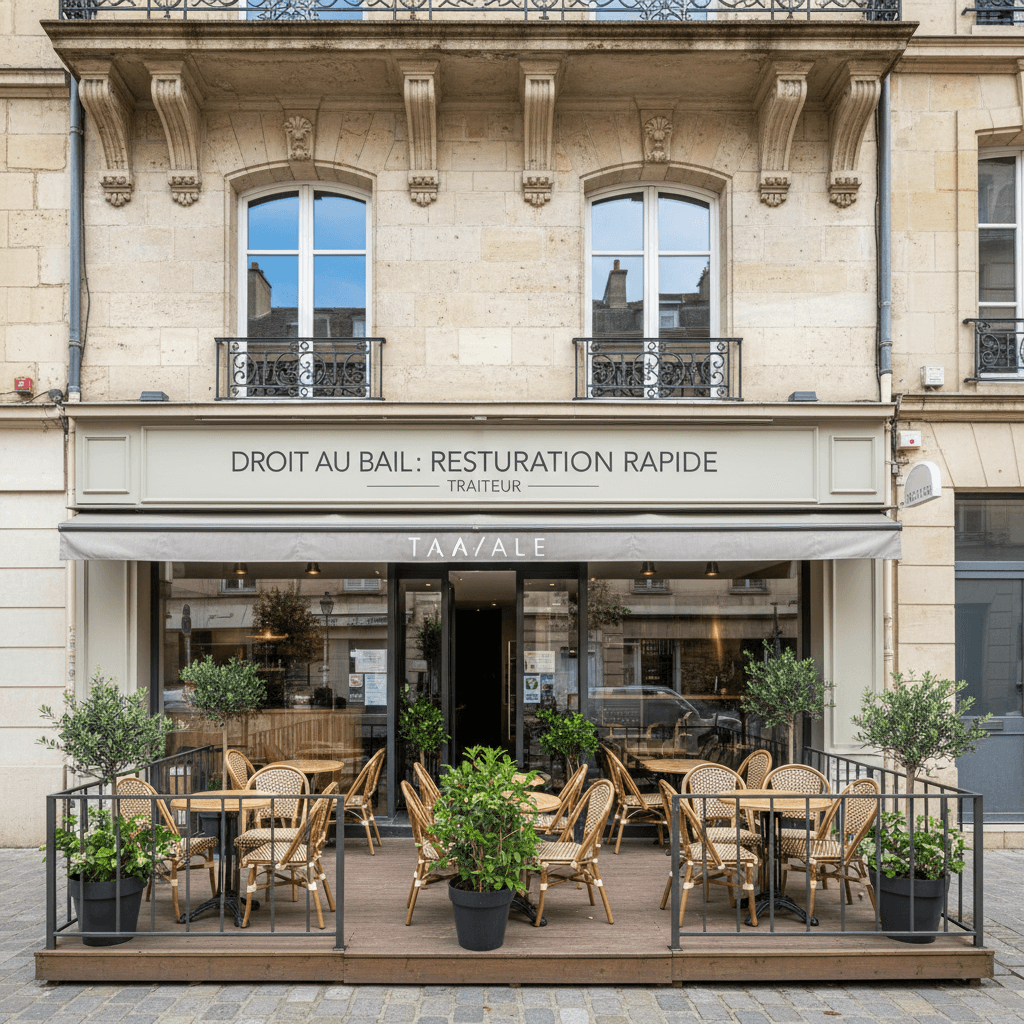 Fast-food 67m² à Clermont-Ferrand : terrasse - licence IV