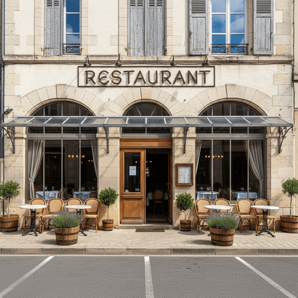 Restaurant à Castelnau-D'Estrétefonds : terrasse - licence IV - Image 1