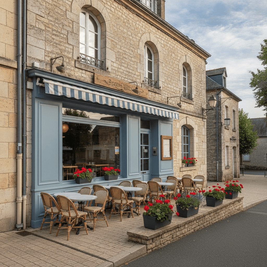 Restaurant 136m² à Saint-Michel : terrasse - licence IV - Image 1
