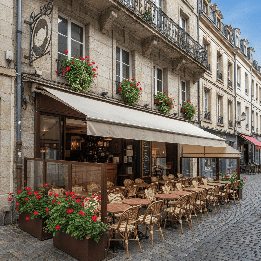 Restaurant à Nantes : terrasse
