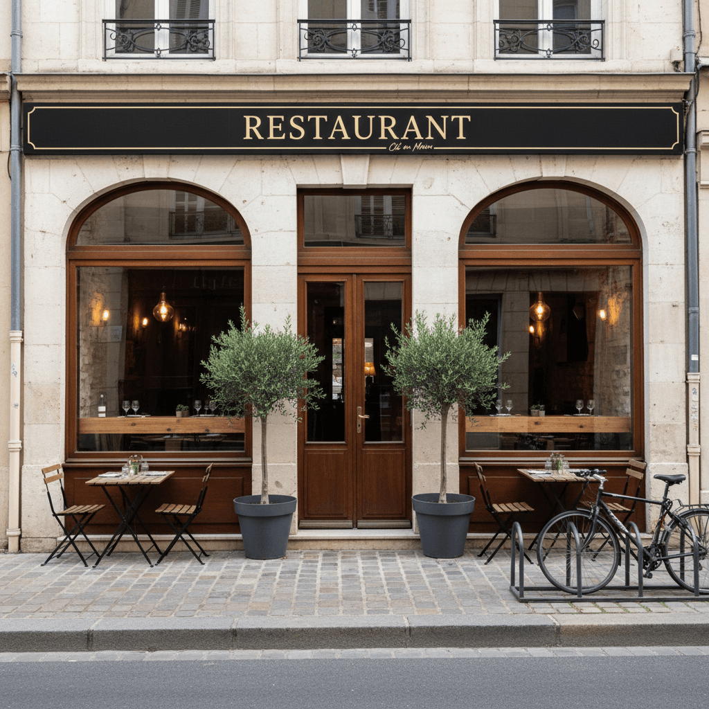 Restaurant 350m² à Tours : extraction - cuisine équipée - Image 1