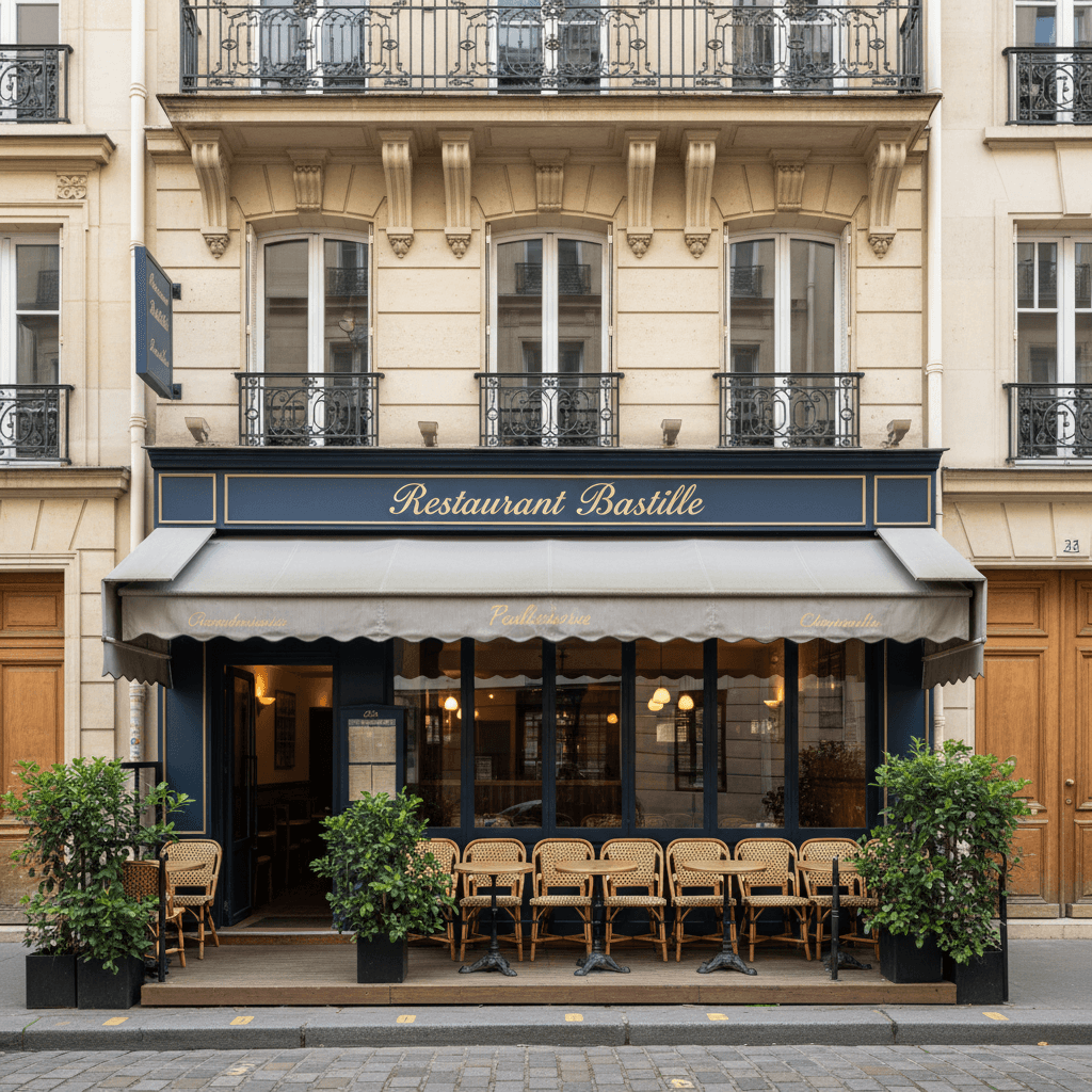 Restaurant à Bastille : Emplacement de choix