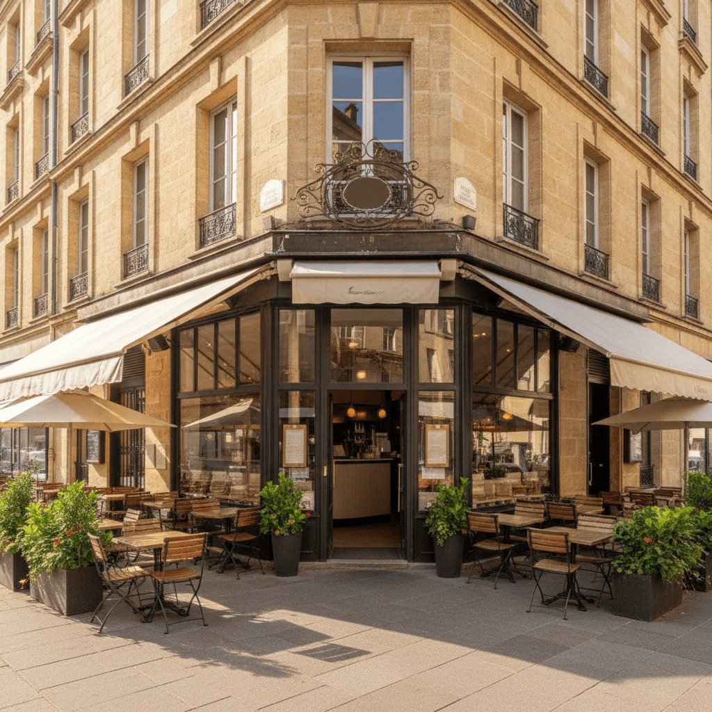 Restaurant 100m² à Bordeaux : terrasse - licence IV