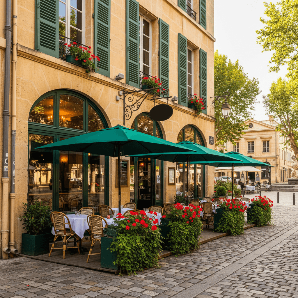 Restaurant à AIX EN PROVENCE : terrasse - licence IV - Image 1