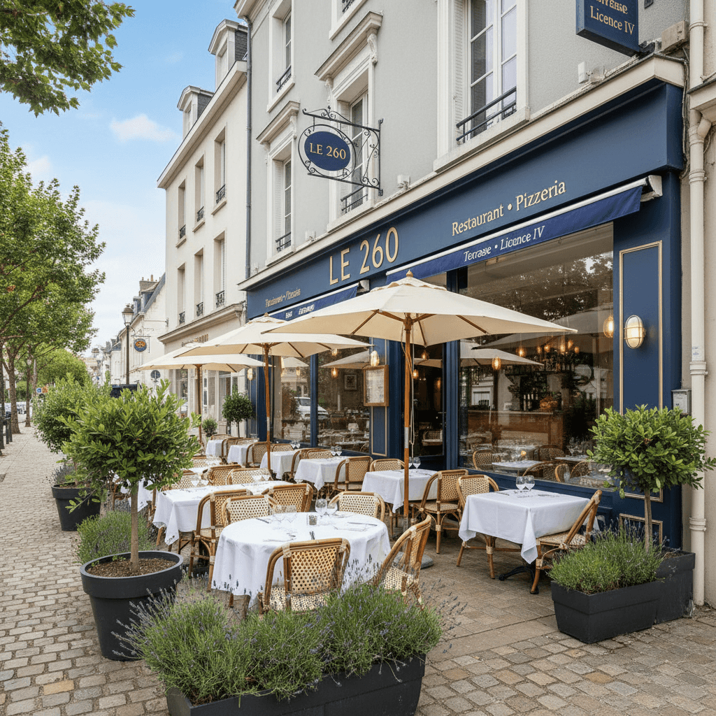 Restaurant 260m² à La Baule-Escoublac : terrasse - licence IV - Image 1