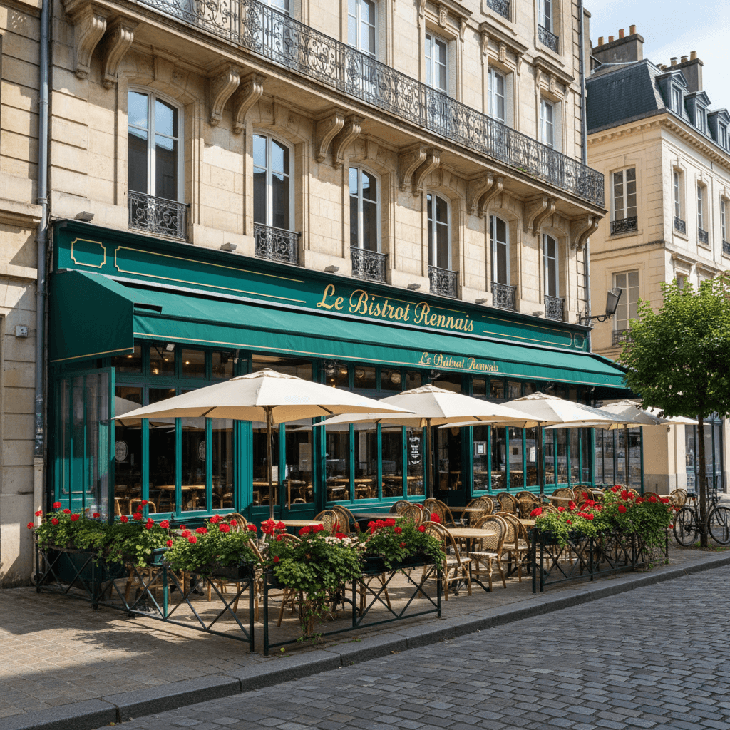 Bar-brasserie à Rennes : terrasse - licence IV