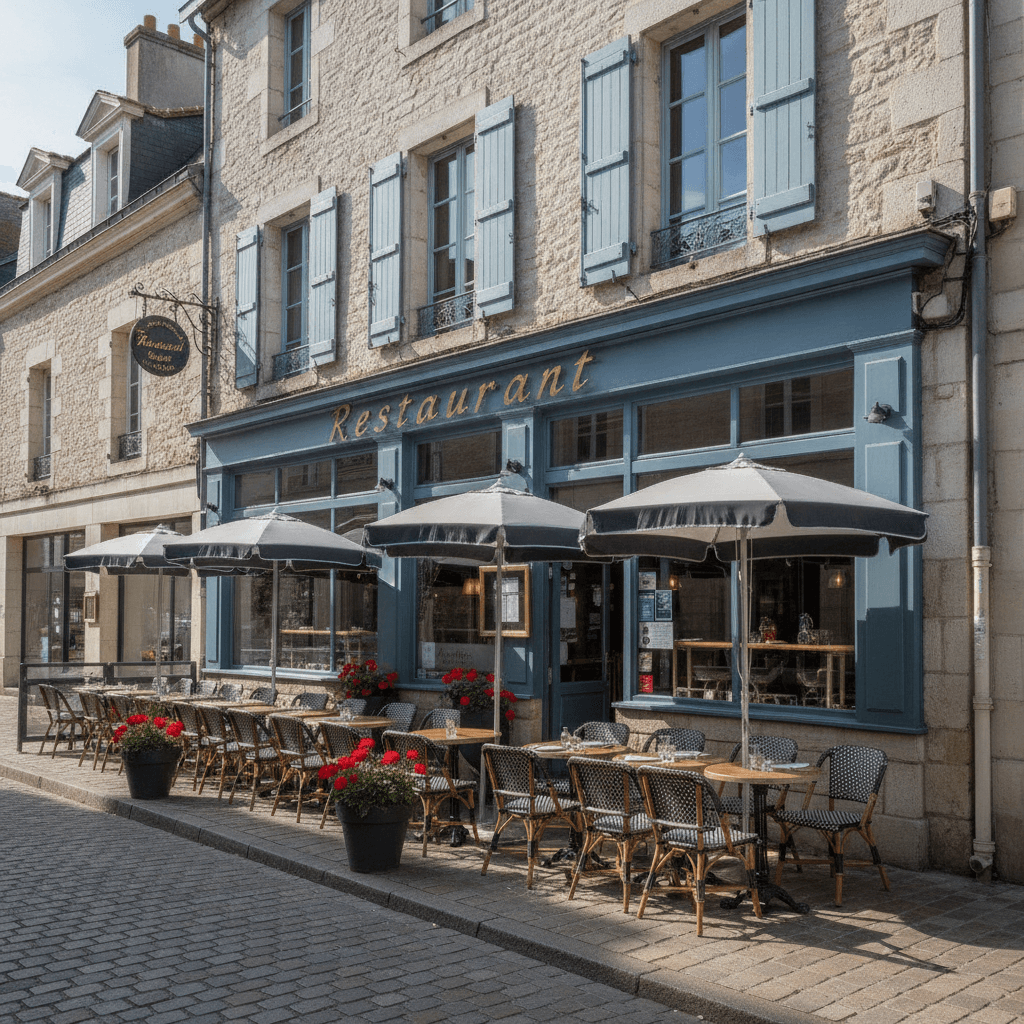 Restaurant 150m² à La Rochelle : terrasse - licence IV - Image 1