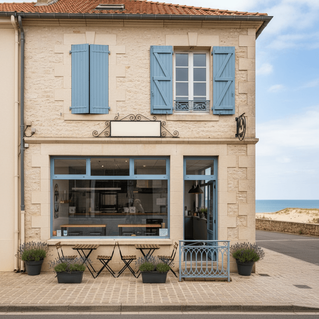 Fast-food 50m² à Saint-Vivien-De-Médoc : terrasse - Image 1