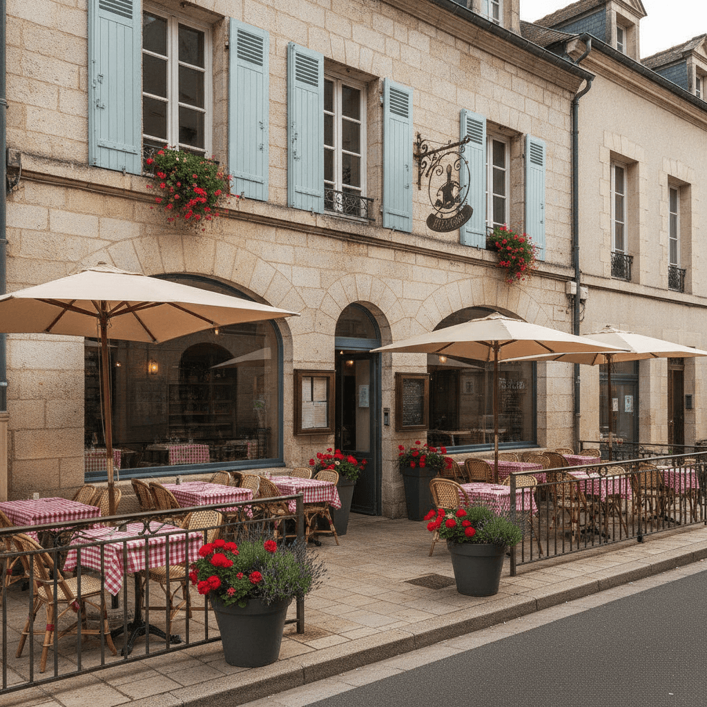 Restaurant 240m² à Cusset : terrasse - licence IV