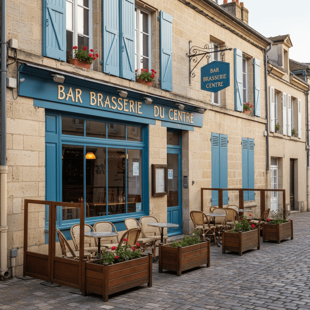 Bar-brasserie à Agen : terrasse - licence IV - Image 1