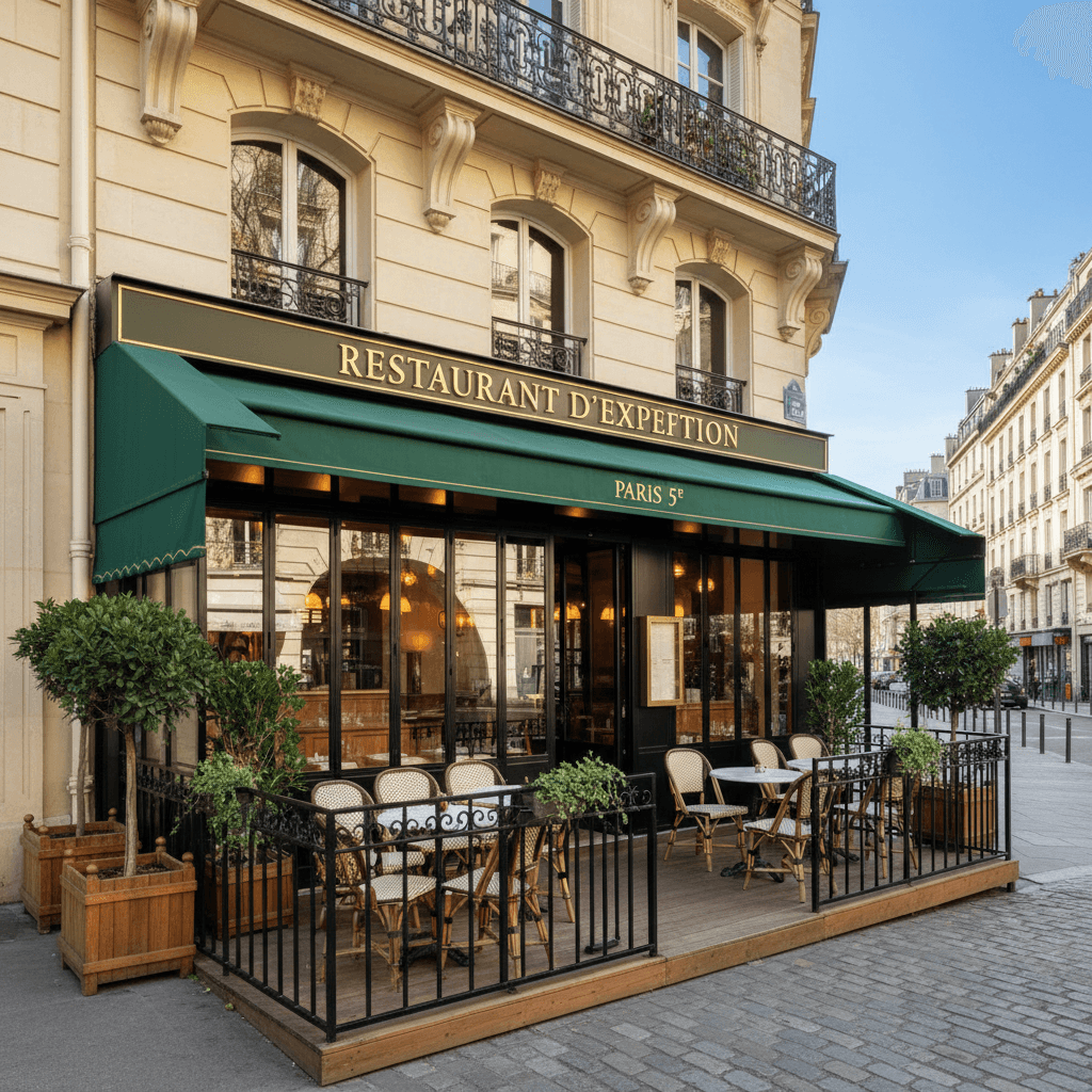 Restaurant d'Exception au Cœur de Paris 5e