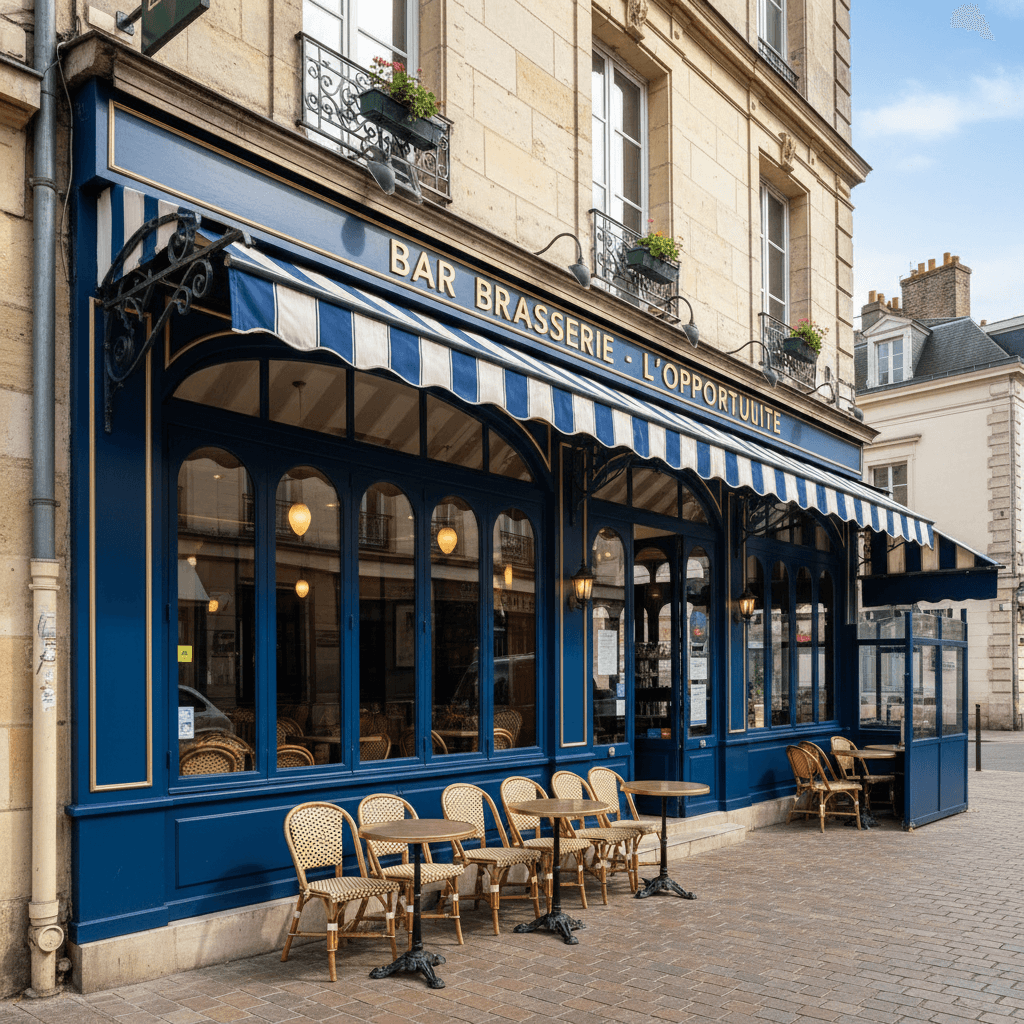 Bar-brasserie 200m² à Nantes : licence IV - Image 1