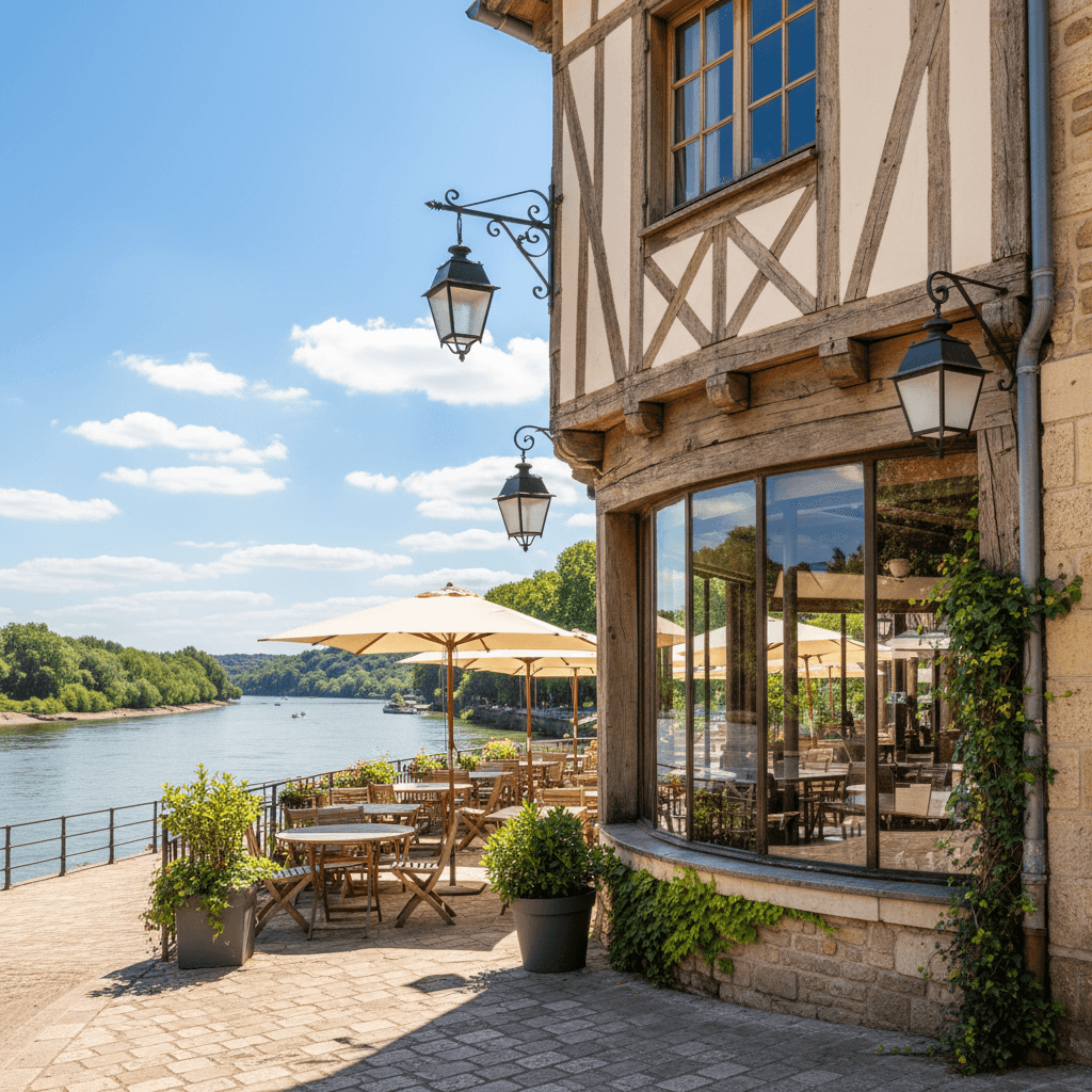 Restaurant à Rouen : terrasse - licence IV