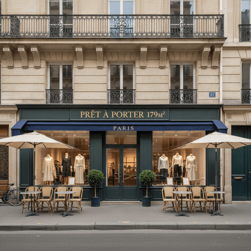 Prêt à porter 179m² à Paris